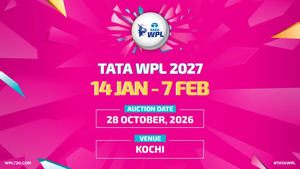 TATA WPL 2027 Auction Announcement