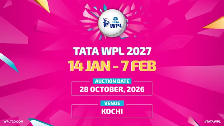 TATA WPL 2027 Auction Announcement