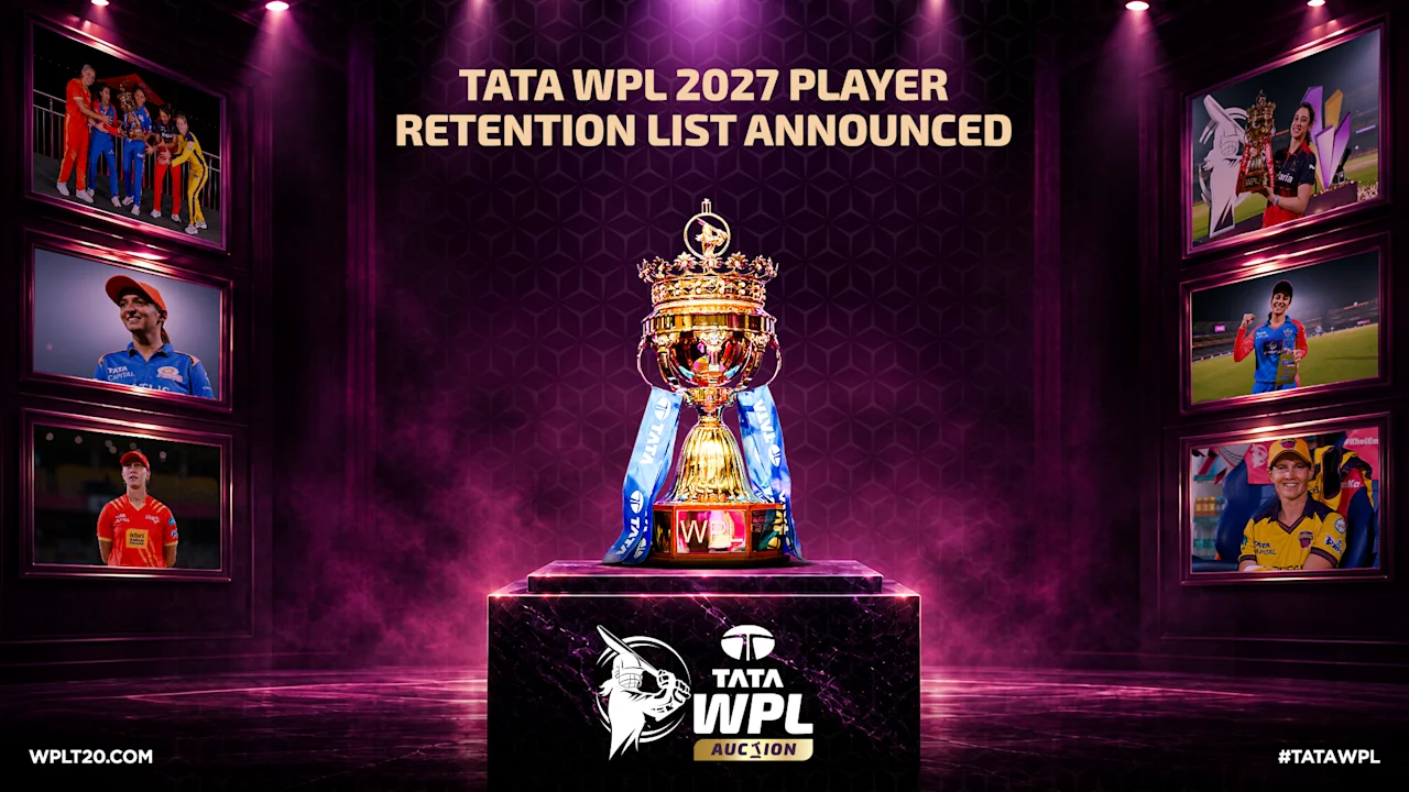 TATA WPL 2027 Player Retention List Announced
