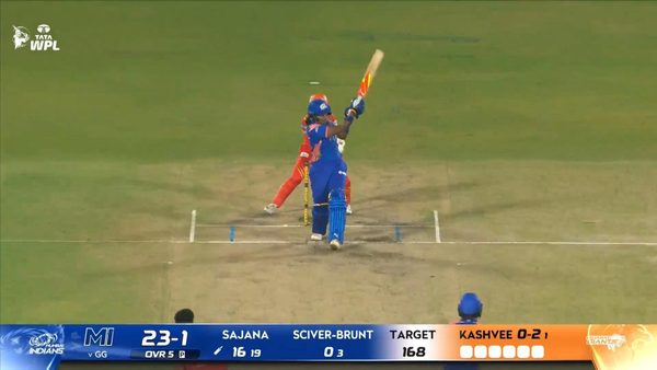 six-match-19-gujarat-giants-vs-mumbai-indians-wpl-2026-sajeevan-sajana-six-6388548926112.Click to read full article.