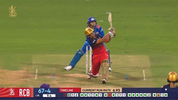 six-match-7-royal-challengers-bengaluru-vs-mumbai-indians-wpl-2025-richa-ghosh-six-6369146693112.Click to read full article.