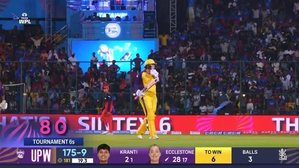 six-match-9-royal-challengers-bengaluru-vs-up-warriorz-wpl-2025-sophie-ecclestone-six-6369264493112.Click to read full article.