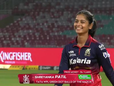 tata-wpl-green-dot-balls-of-the-match-match-9-royal-challengers-bengaluru-vs-gujarat-giants-wpl-2026-shreyanka-patil-6387822916112.Click to read full article.