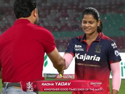 kingfisher-good-times-sixes-of-the-match-match-9-royal-challengers-bengaluru-vs-gujarat-giants-wpl-2026-radha-yadav-6387823116112.Click to read full article.