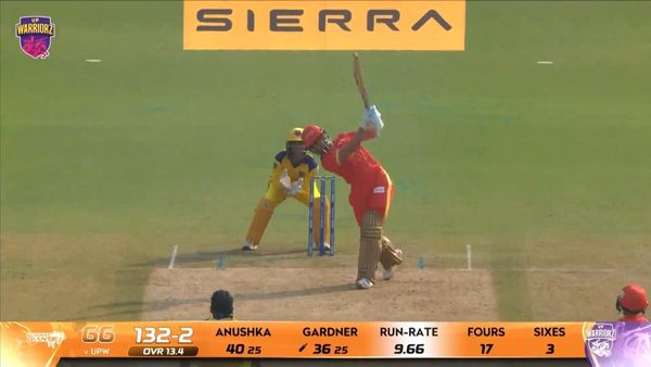 six-match-2-up-warriorz-vs-gujarat-giants-wpl-2026-ashleigh-gardner-six-6387520695112.Click to read full article.