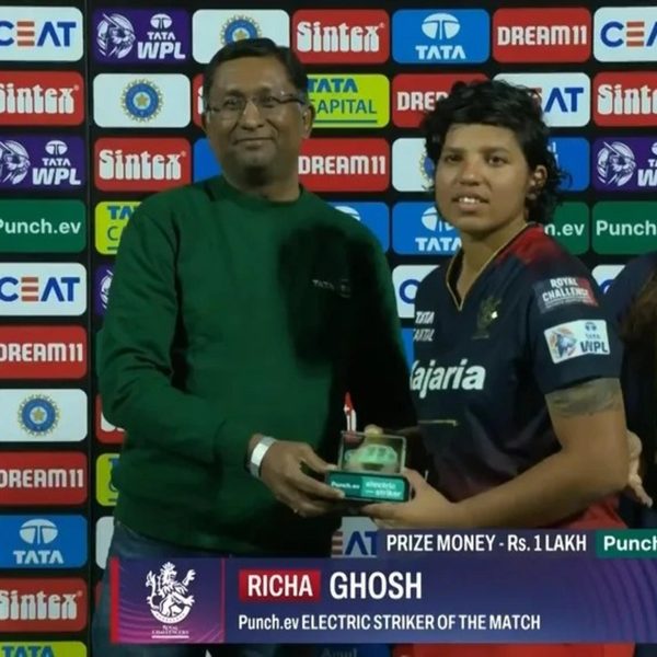 match-17-delhi-capitals-vs-royal-challengers-bangalore-punchev-electric-striker-of-the-match-richa-ghosh-6348631469112.Click to read full article.