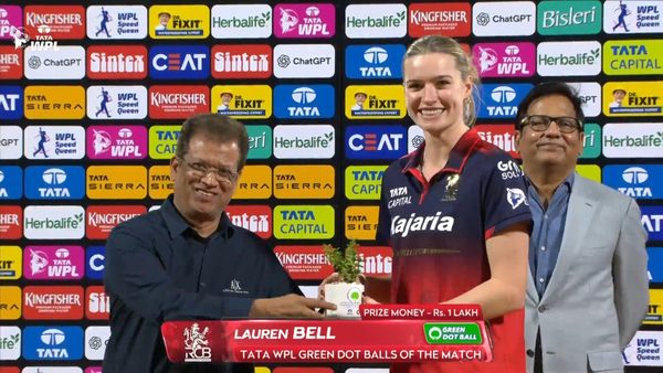 tata-wpl-green-dot-balls-of-the-match-match-1-mumbai-indians-vs-royal-challengers-bengaluru-wpl-2026-lauren-bell-6387486411112.Click to read full article.