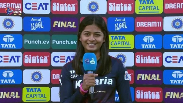 final-delhi-capitals-vs-royal-challengers-bangalore-shreyanka-patil-interview-6349125988112.Click to read full article.