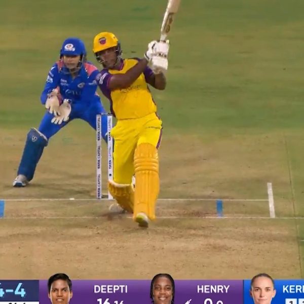 six-match-16-up-warriorz-vs-mumbai-indians-wpl-2025-chinelle-henry-six-6369680756112.Click to read full article.