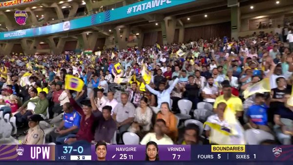 six-match-6-up-warriorz-vs-delhi-capitals-wpl-2025-kiran-navgire-six-6369047418112.Click to read full article.