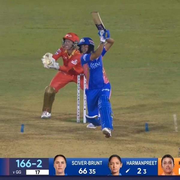 six-eliminator-mumbai-indians-vs-gujarat-giants-wpl-2025-harmanpreet-kaur-six-6369972279112.Click to read full article.