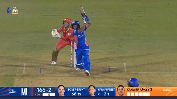 six-eliminator-mumbai-indians-vs-gujarat-giants-wpl-2025-harmanpreet-kaur-six-6369972279112.Click to read full article.
