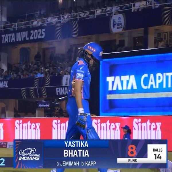 wicket-final-delhi-capitals-vs-mumbai-indians-wpl-2025-yastika-bhatia-wicket-6370075830112.Click to read full article.