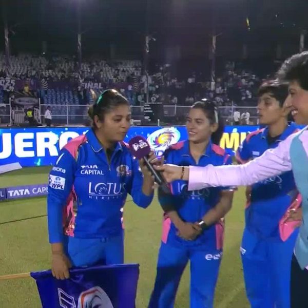 post-match-interviews-final-delhi-capitals-vs-mumbai-indians-wpl-2025-sanskriti-gupta-amanjot-kaur-saika-ishaque-interview-6370085012112.Click to read full article.