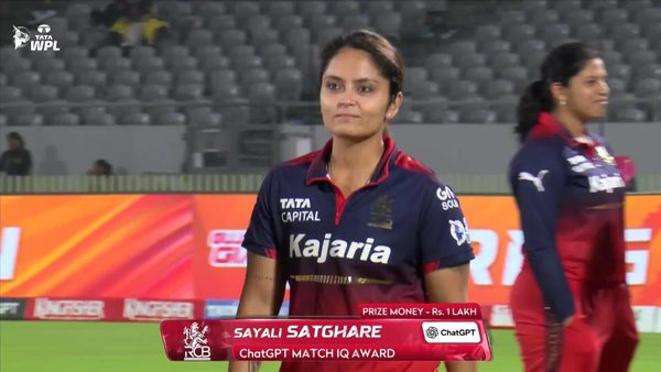 chatgpt-match-iq-award-match-12-gujarat-giants-vs-royal-challengers-bengaluru-wpl-2026-sayali-satghare-6387949158112.Click to read full article.