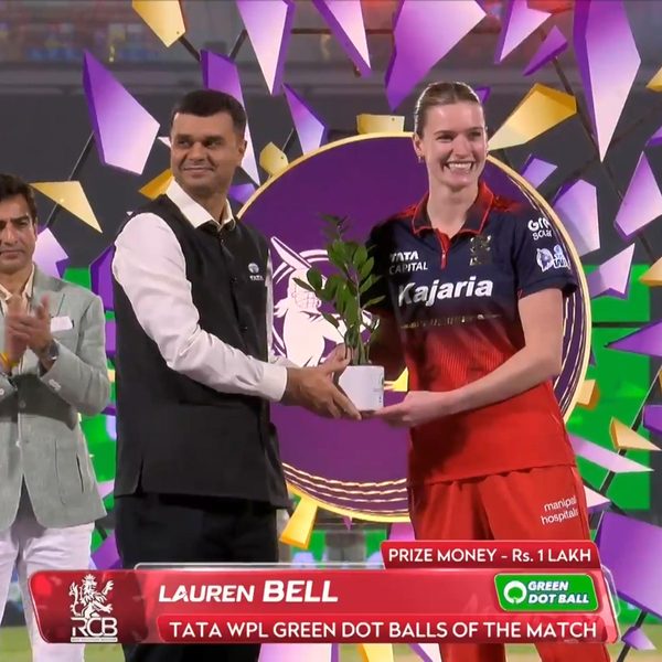 tata-wpl-green-dot-balls-of-the-match-final-royal-challengers-bengaluru-vs-delhi-capitals-wpl-2026-lauren-bell-6388828372112.Click to read full article.