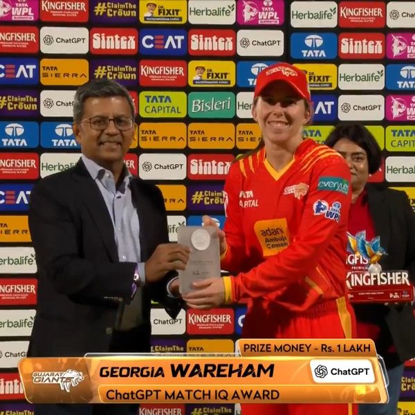 chatgpt-match-iq-award-eliminator-gujarat-giants-vs-delhi-capitals-wpl-2026-georgia-wareham-6388723315112.Click to read full article.