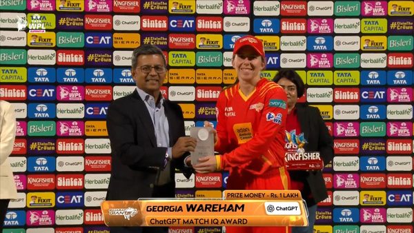 chatgpt-match-iq-award-eliminator-gujarat-giants-vs-delhi-capitals-wpl-2026-georgia-wareham-6388723315112.Click to read full article.