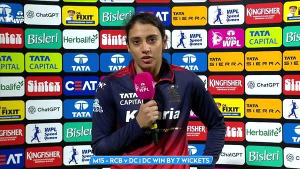 post-match-interviews-match-15-royal-challengers-bengaluru-vs-delhi-capitals-wpl-2026-smriti-mandhana-interview-6388238095112.Click to read full article.