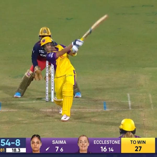 six-match-9-royal-challengers-bengaluru-vs-up-warriorz-wpl-2025-saima-thakor-six-6369263802112.Click to read full article.