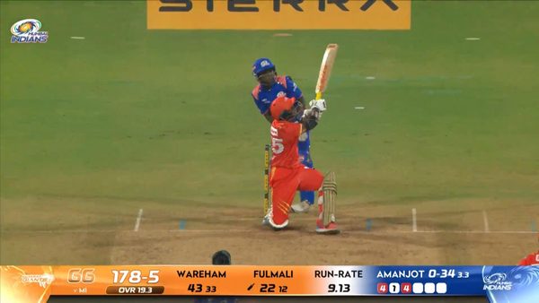 six-match-6-mumbai-indians-vs-gujarat-giants-wpl-2026-bharti-fulmali-six-6387665026112.Click to read full article.